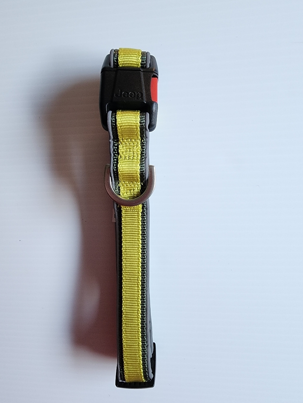Jeep Yellow and Black Reflective Pet Collar NWOT